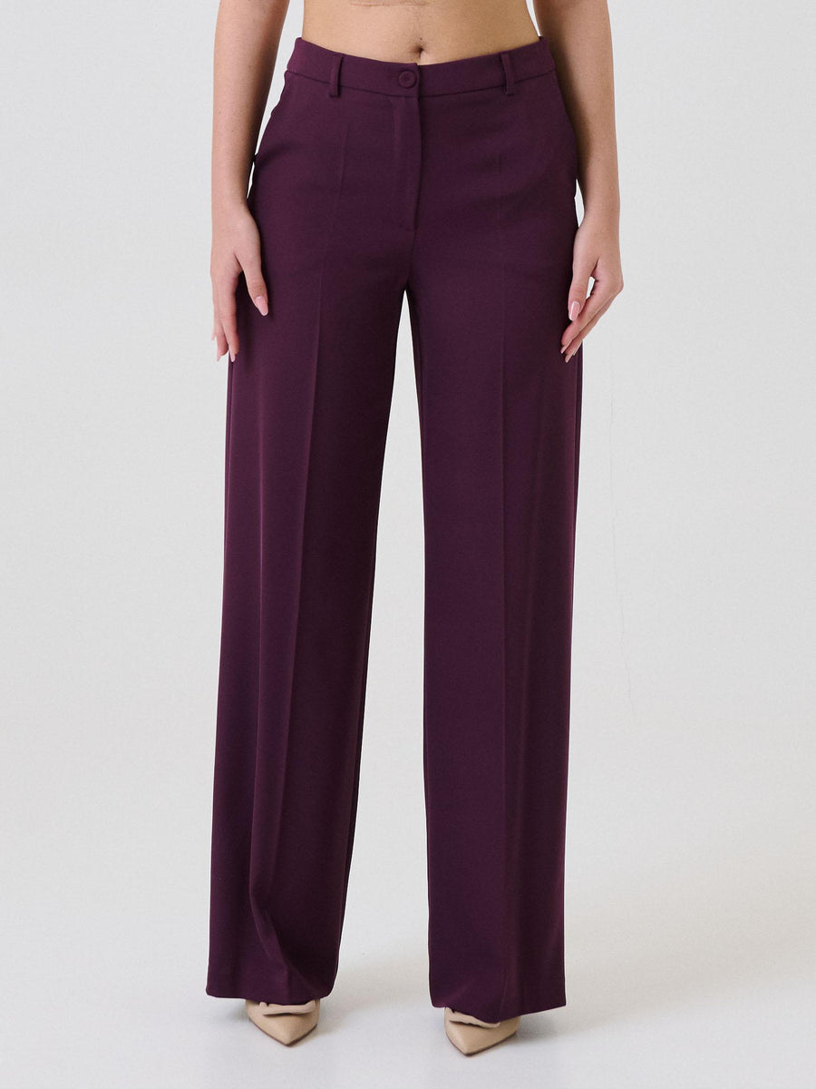 Pantalone a palazzo "Kadì" Armoire bordeaux 25518 BORDEAUX Armoire 