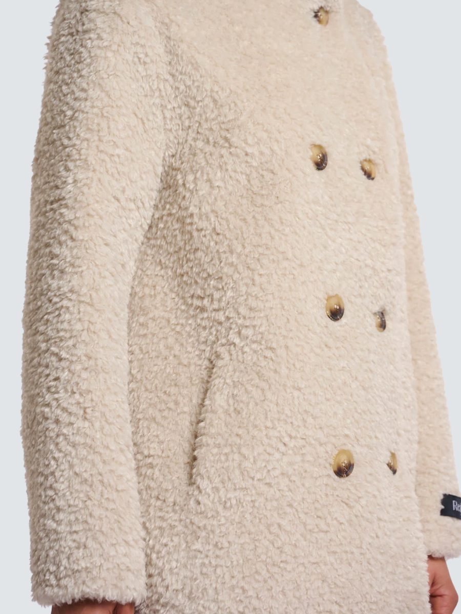 Cappotto "Ena coat" Rino & Pelle beige Ena.7002512 Birch Rino & Pelle 