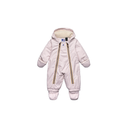 Tuta impermeabile "E. Le Vrai 4.0 Snotty Orsetto" K-Way rosa K8134PW W7G K-WAY 