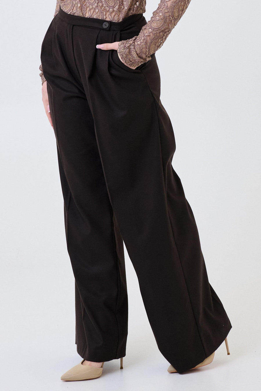 Pantalone a palazzo Armoire moro 25646 MORO Armoire 