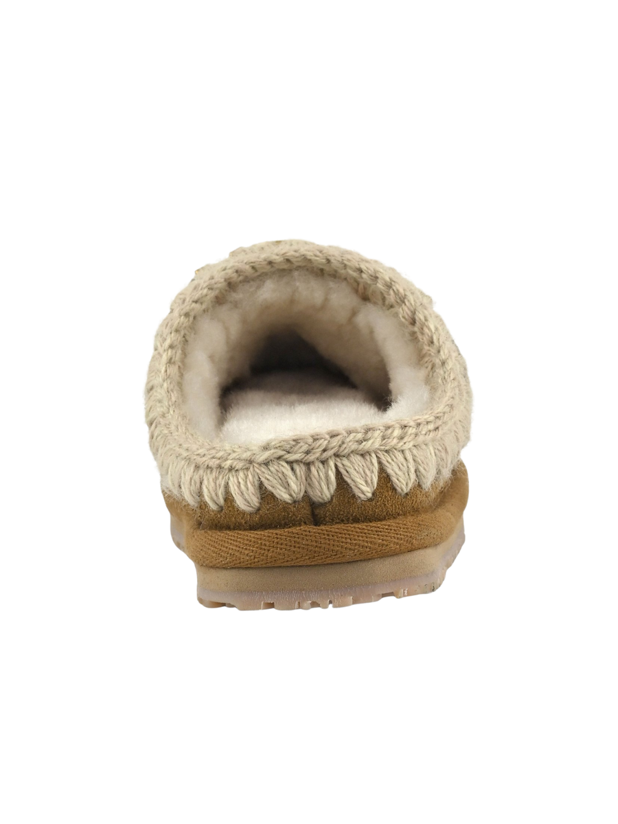 Mou "Kids Slipper Suede" cognac MU.FK161000A COG Mou 
