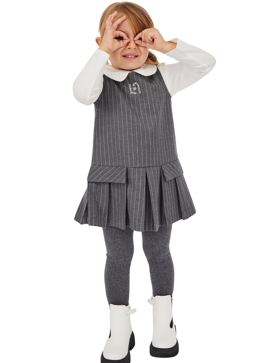 T-Shirt a maniche lunghe Liu Jo bianca con colletto KF5075 10602 Liu Jo 