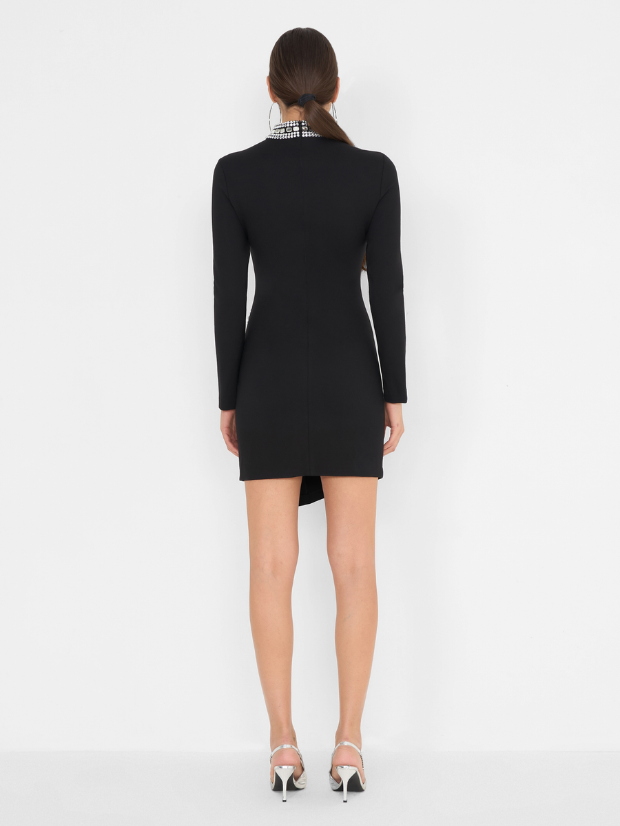 Abito mini "Crystalline" Silence Limited nero SLAB006 BLACK Silence Limited 