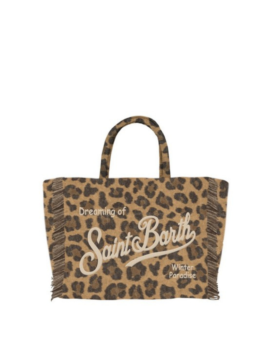 Borsa Colette Saint Barth leopardata COL0037 00223I MC2 SAINT BARTH 