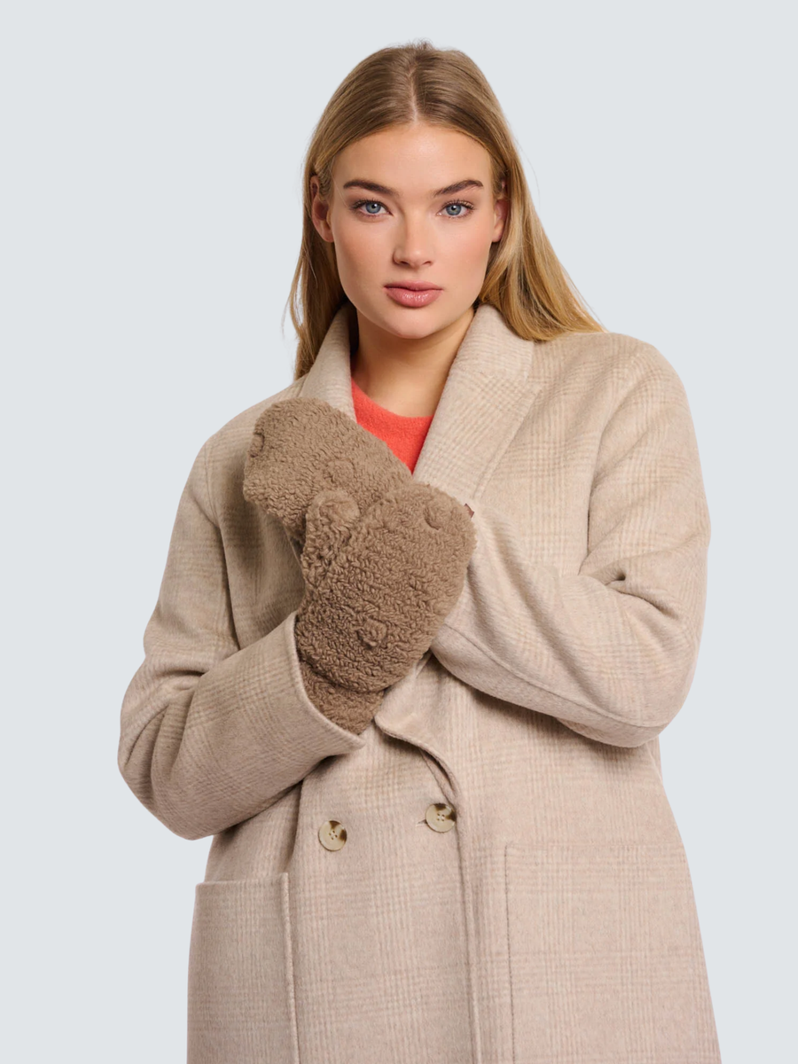 Guanti "Aleida gloves" Rino & Pelle marrone Aleida.7002512 Toffee Rino & Pelle 