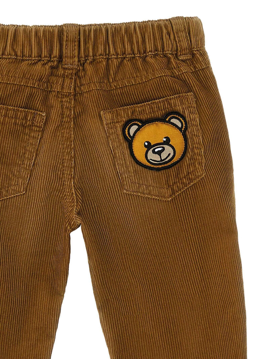 Pantalone a costine slim biscotto MMP041N0Z79 20279 Moschino 