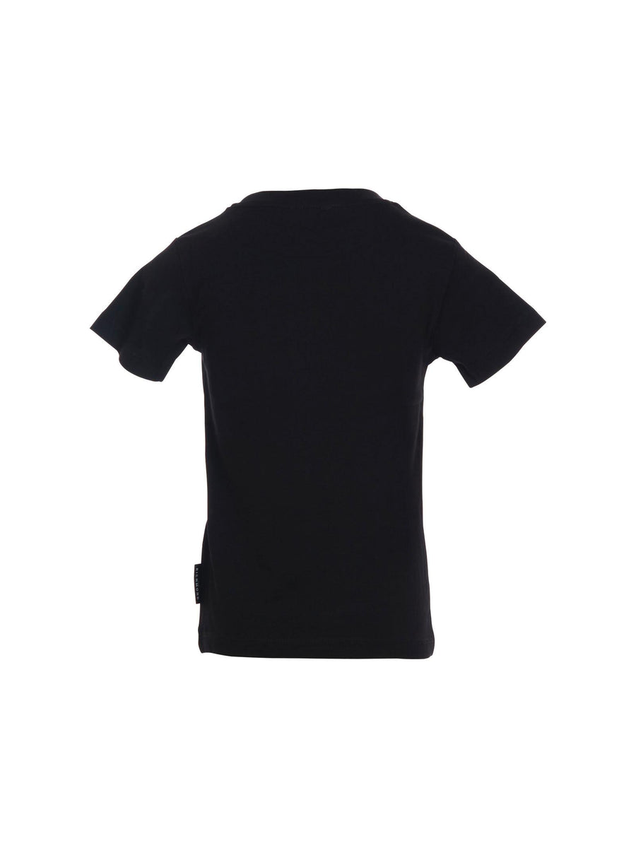 T-Shirt John Richmond nera con logo tono su tono RBA25009TS BLACK John Richmond 