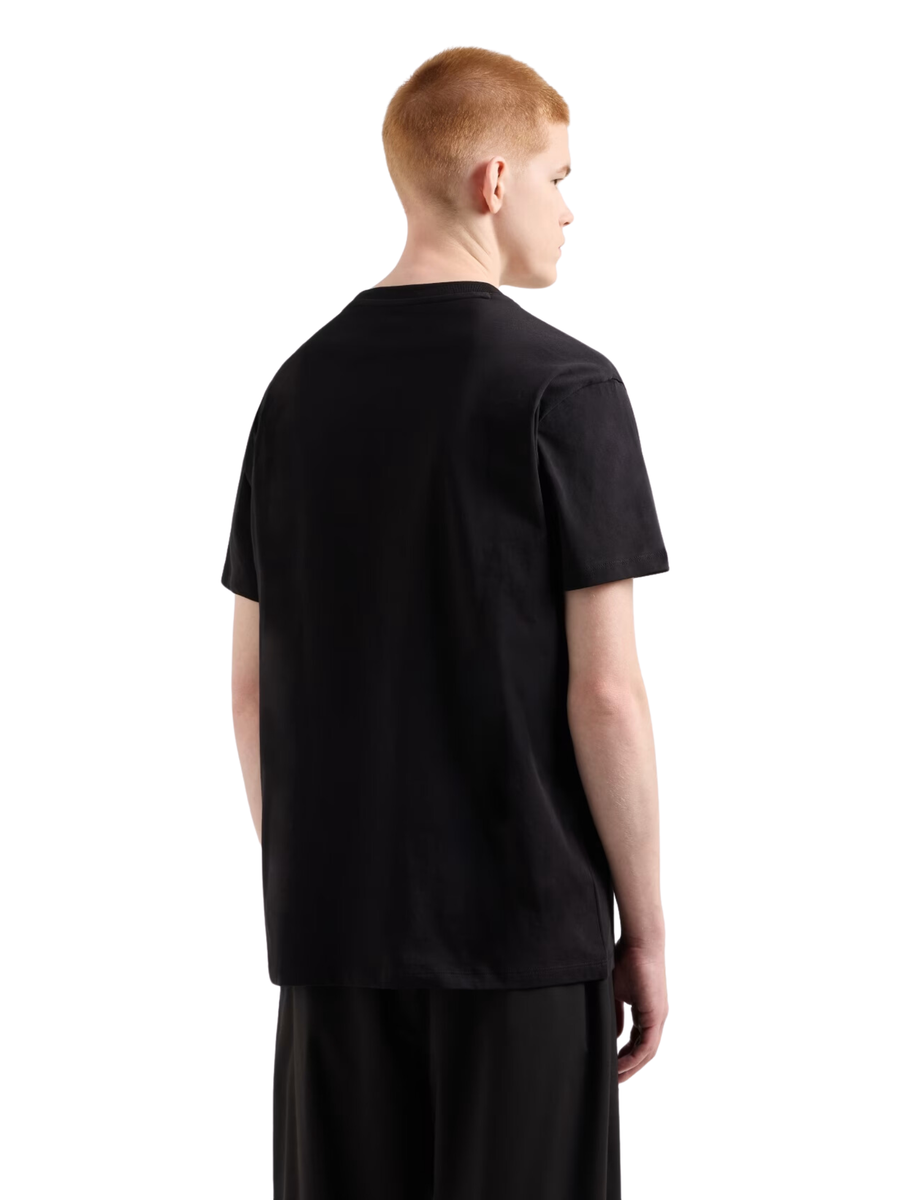 T-shirt Armani Exchange nera con logo sul petto 8NZT91Z8H4Z 1200 Armani Exchange 