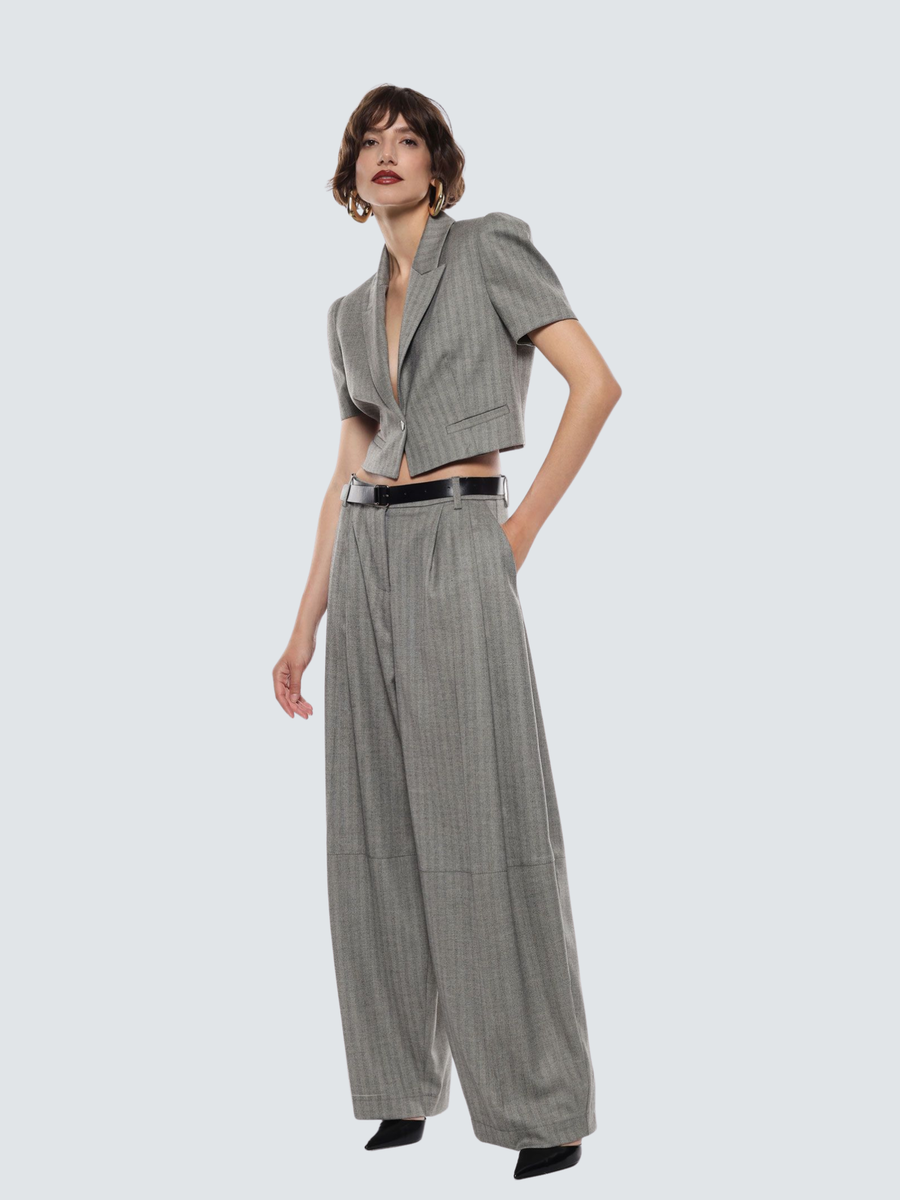 Pantalone balloon Imperial grigio P6B4KGD GRI Imperial 