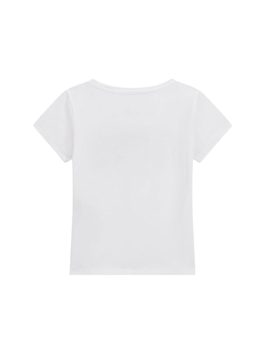 T-Shirt Guess bianca con strass K5RI17K6YW4 G011 Guess 