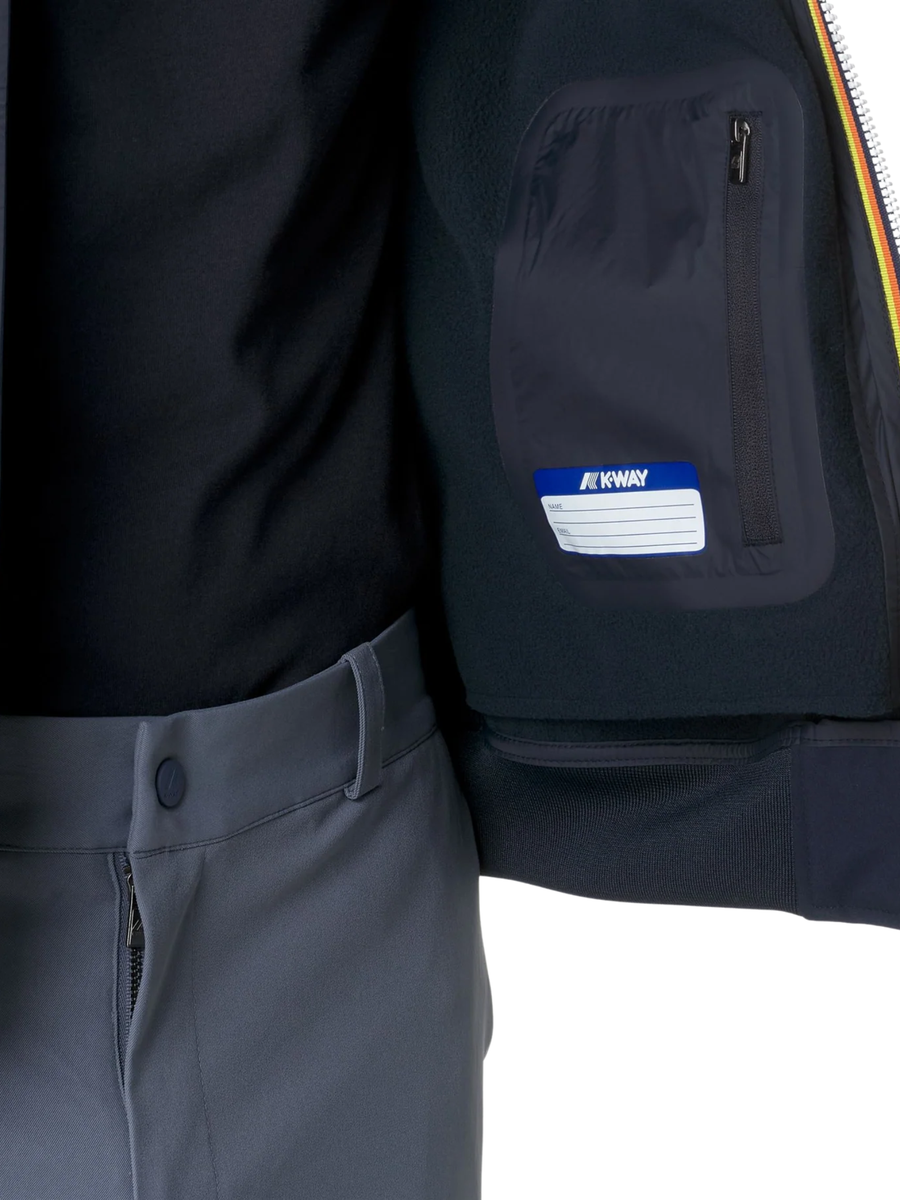 Giubbino "Arsene Bonded" K-Way blu scuro K6131CW A2B K-WAY 