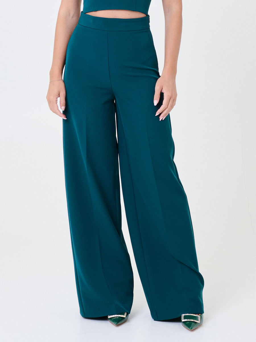 Pantalone ampio Silence Limited verde forest SLPA019GOLD FOREST Silence Limited 