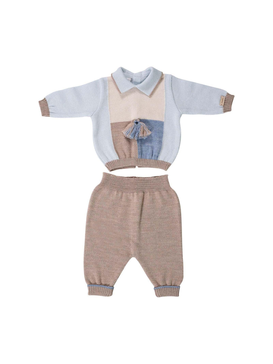 Completo color block con nappine IG6650 C483NB Marlù 