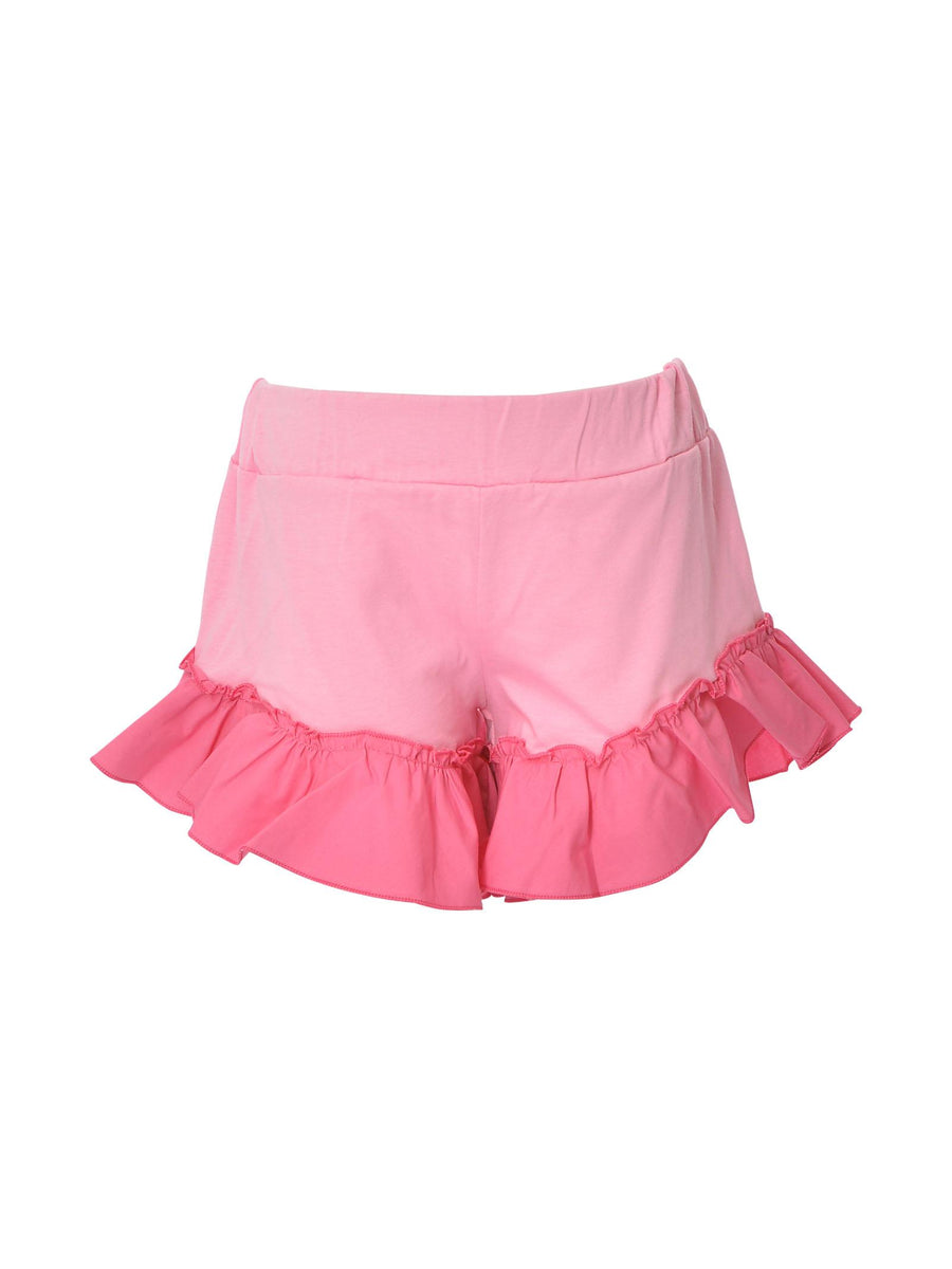 Shorts rosa con volant MMBSS22P516 ROS Mariuccia Milano 