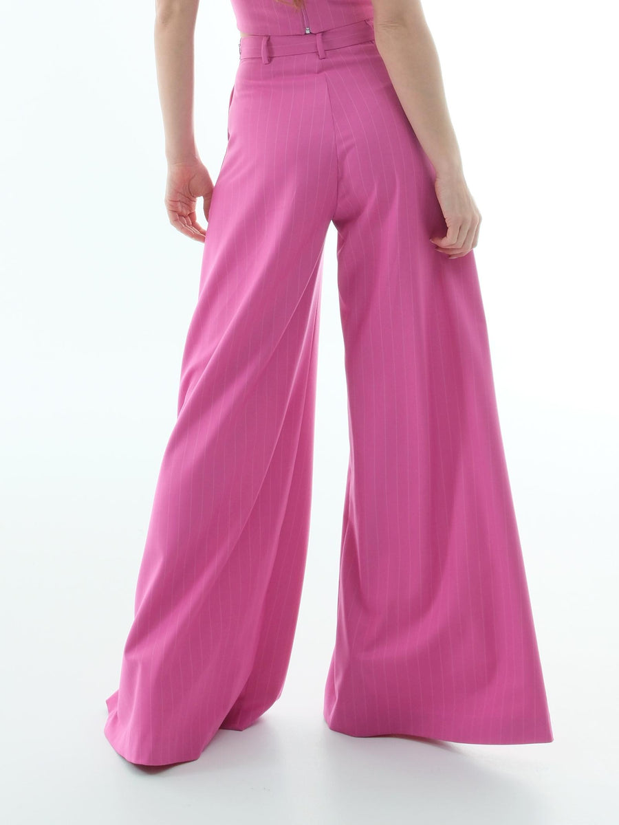Pantalone "over stripe" Silence Limited fucsia SD2037 FUXIA Silence Limited 