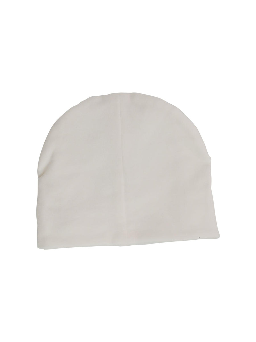 Cappello cuffia bianco con fiocco IF1573F C2829 Marlù 