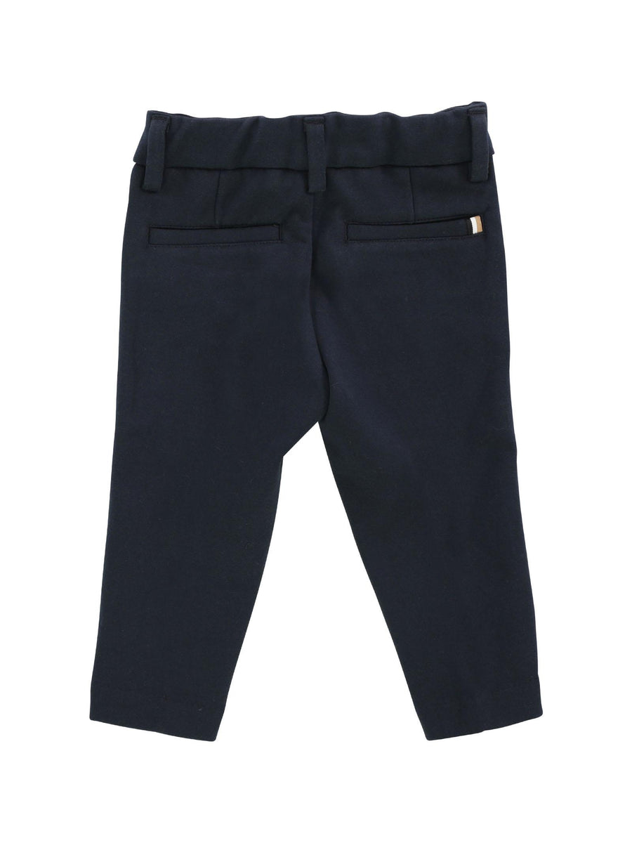 Pantalone chino in cotone J04461 BLUELETTRICO Boss 