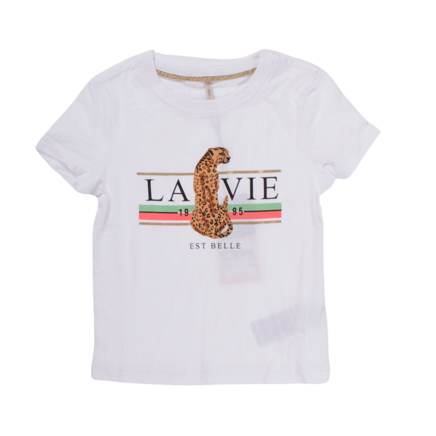 T-shirt bianca stampa grafica Only&Sons