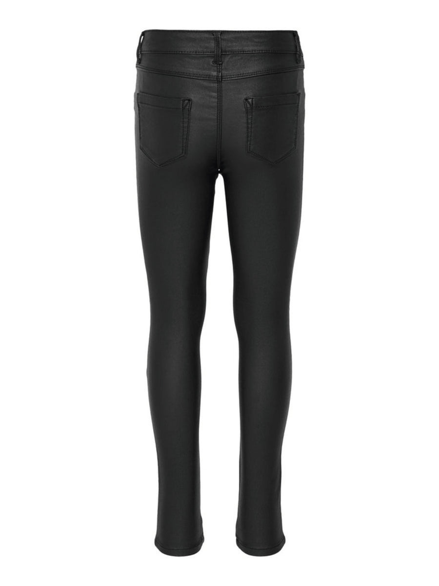 Pantalone in pelle nero Only&Sons