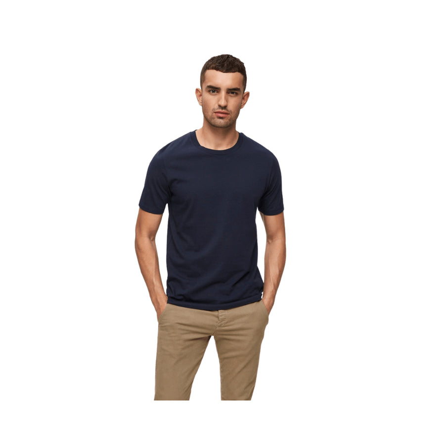 T-shirt basic blu Selected