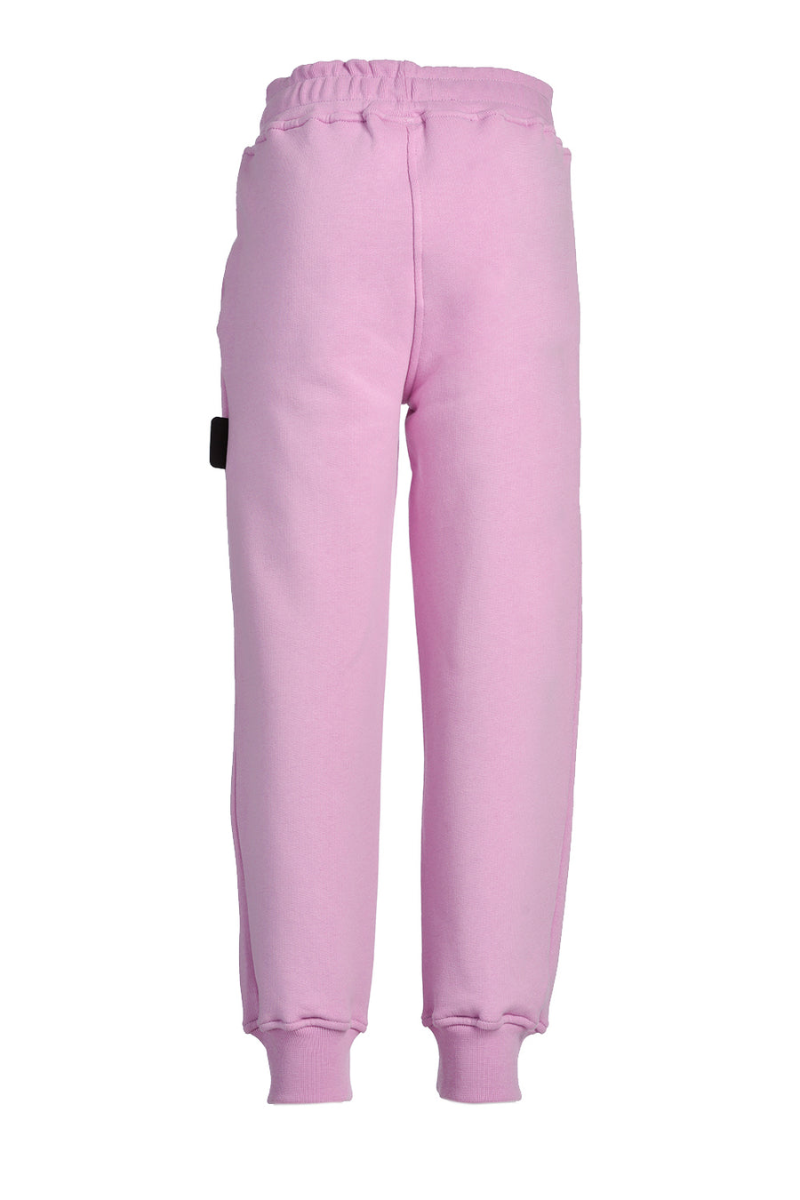Pantalone in tuta rosa con logo