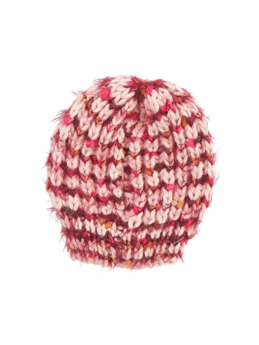 Cappello multicolor in lana