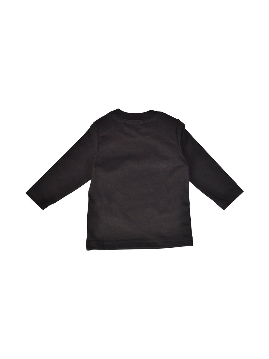 T-shirt nera manica lunga Ceresio9