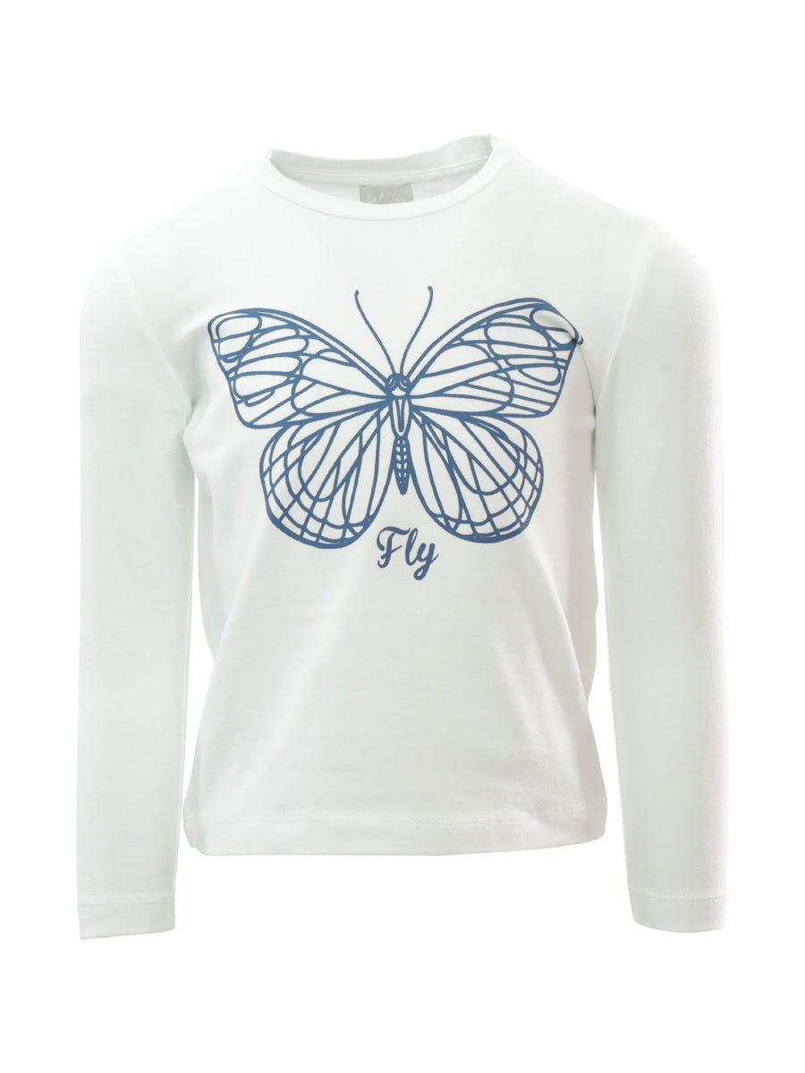 T-shirt  bianca fly
