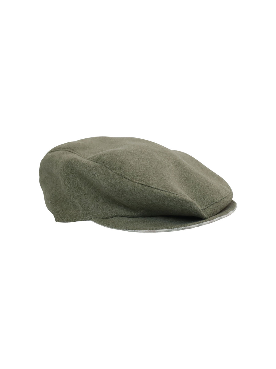 Cappello coppola verde oliva
