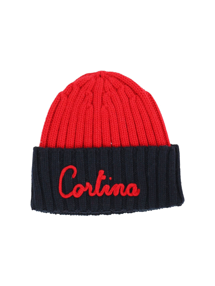 Cappello rosso e blu Cortina
