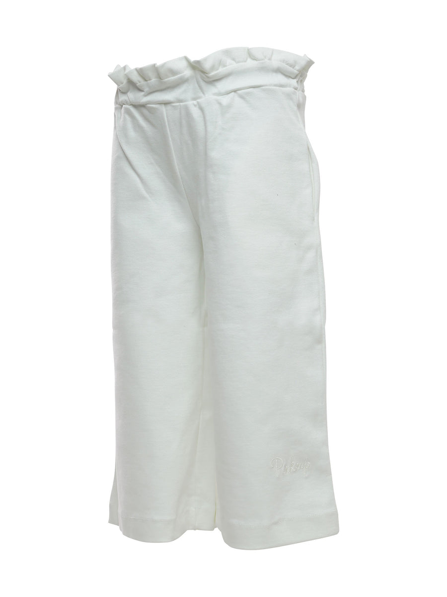 Pantalone bianco punto milano