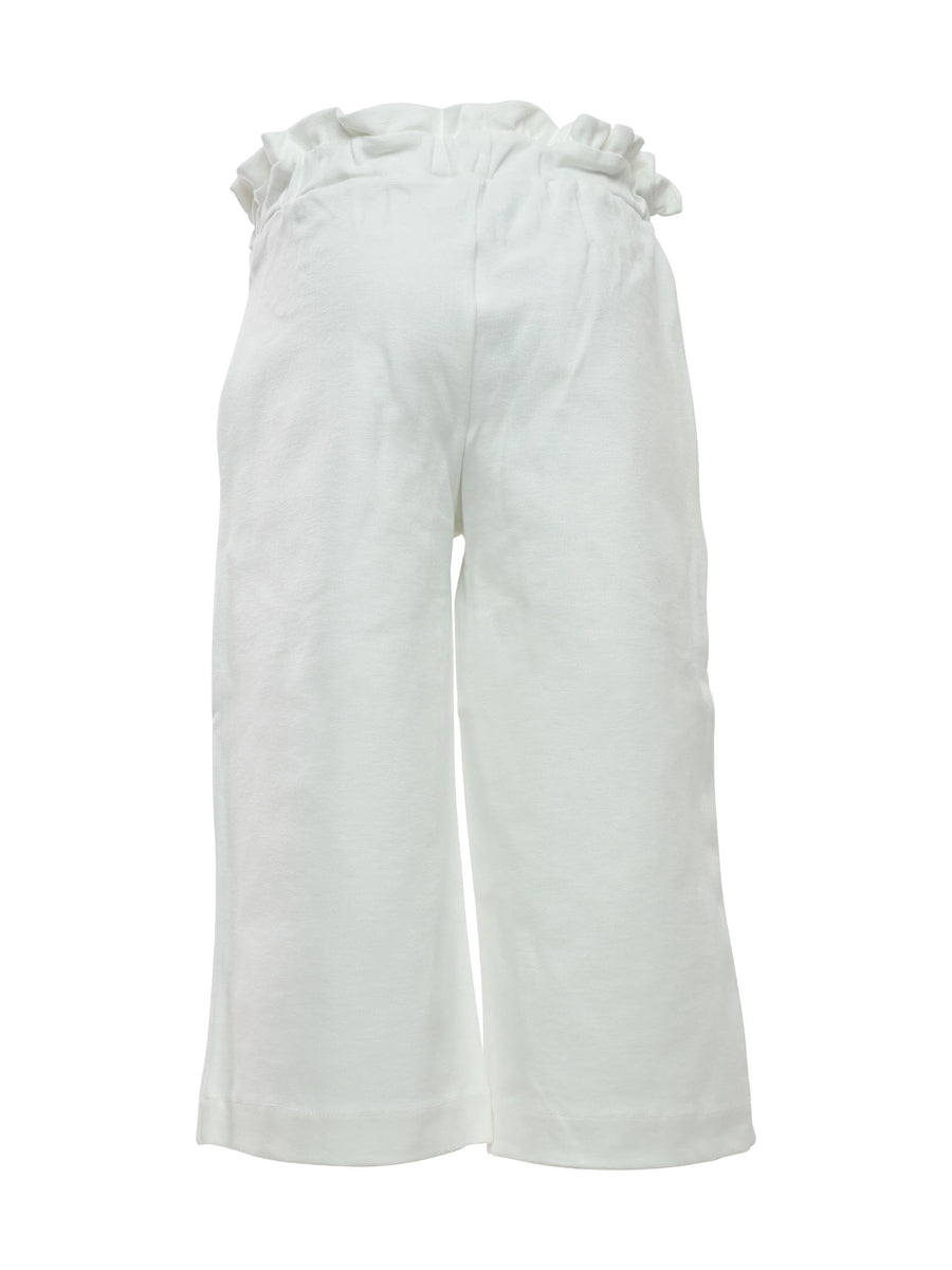 Pantalone bianco punto milano