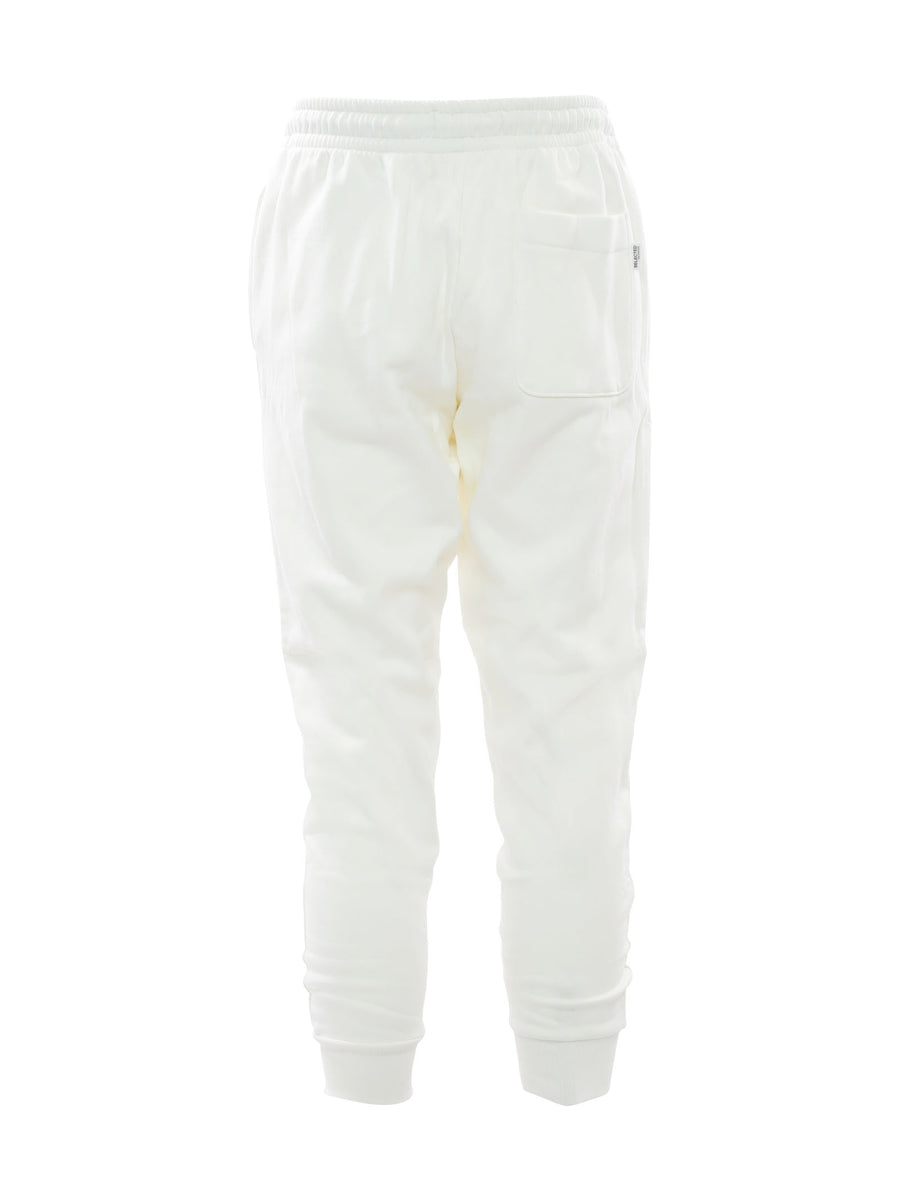 Pantalone tuta basic bianco