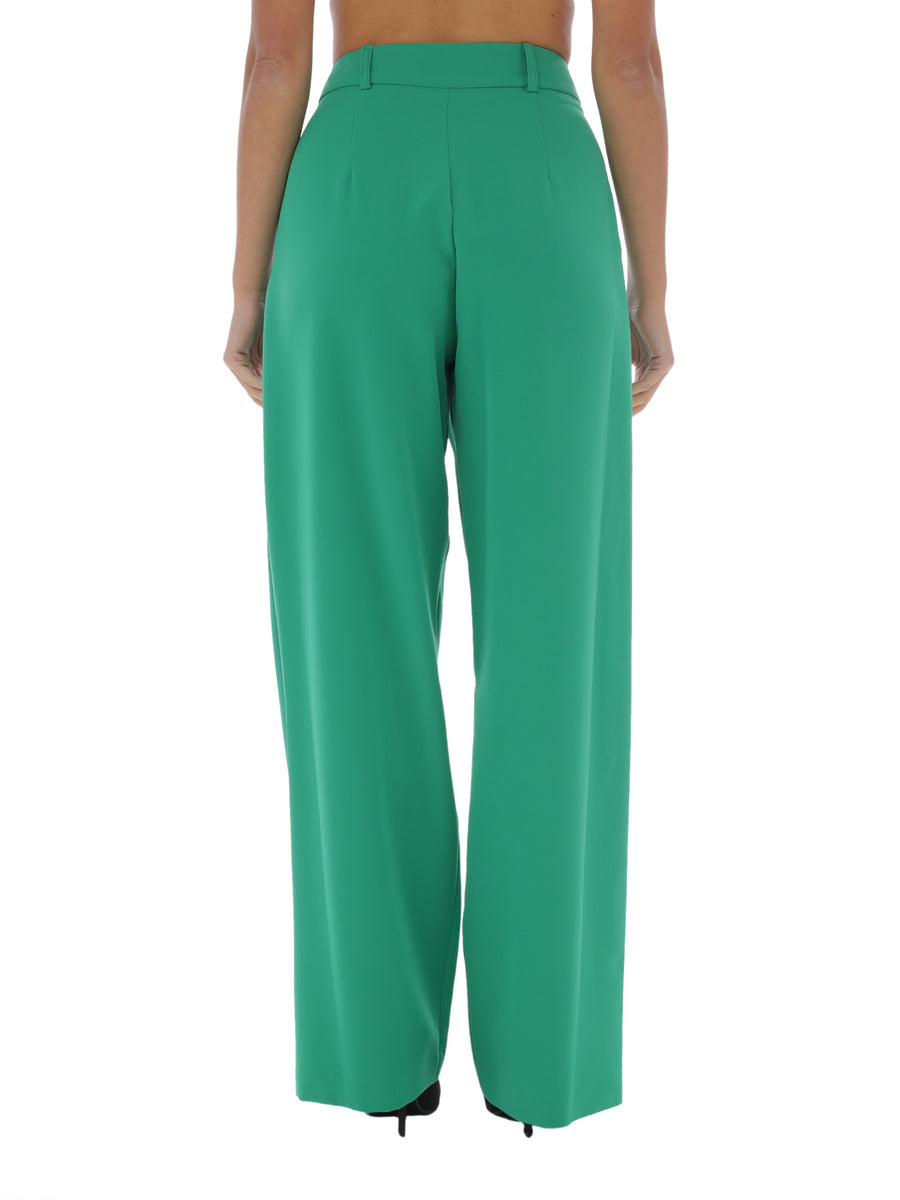 Pantalone Vega verde smeraldo