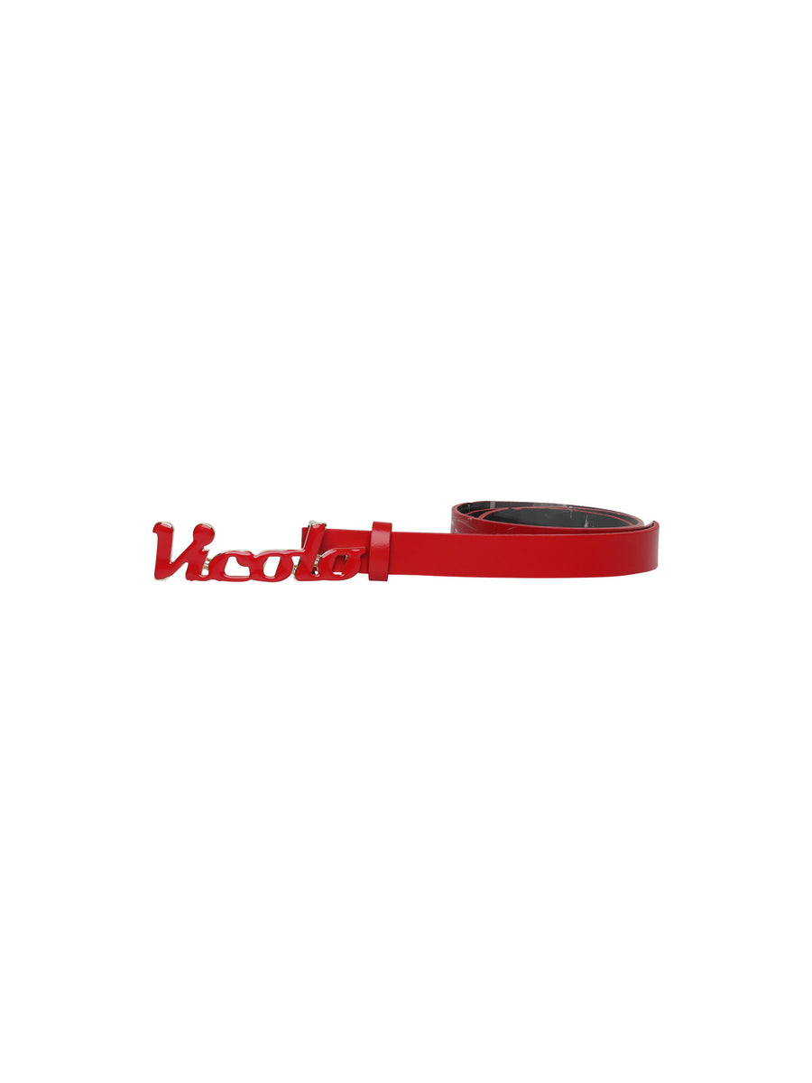 Cintura rossa con scritta Vicolo