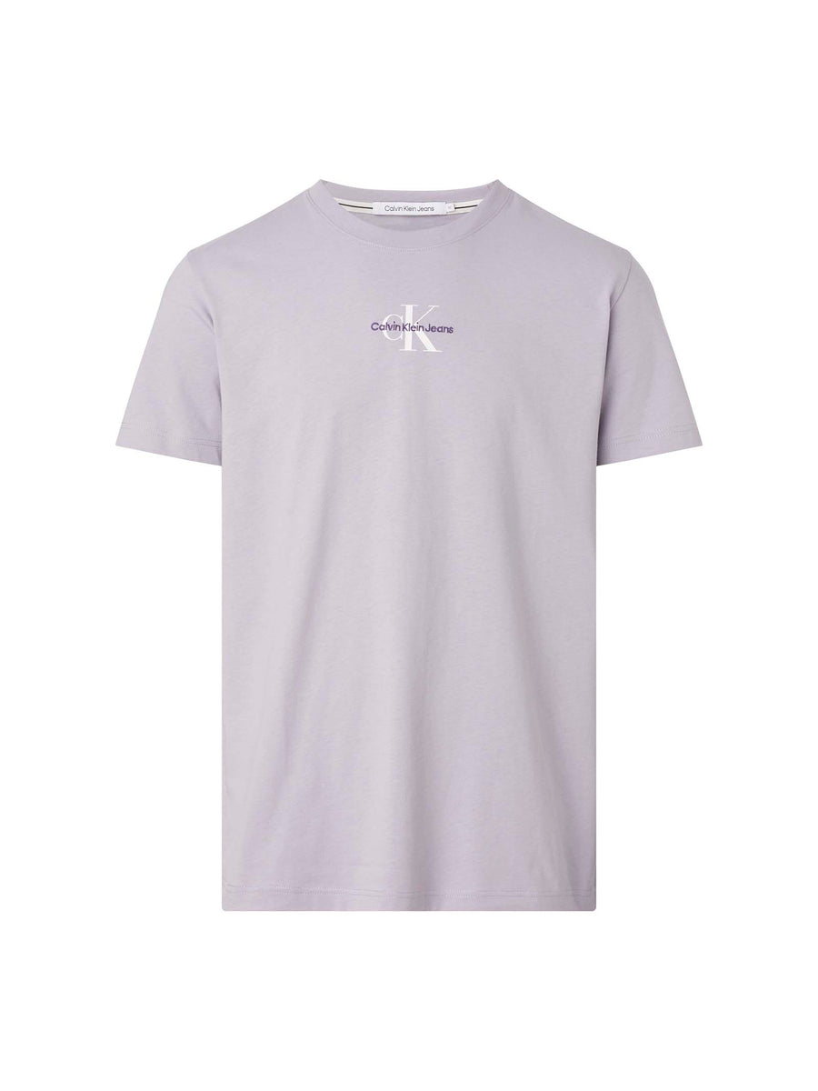 T-shirt lavanda monogram