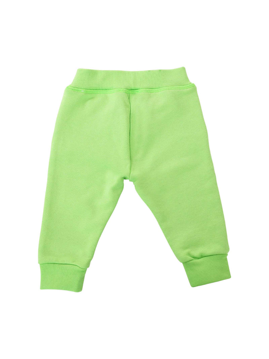 Pantalone tuta verde fluo