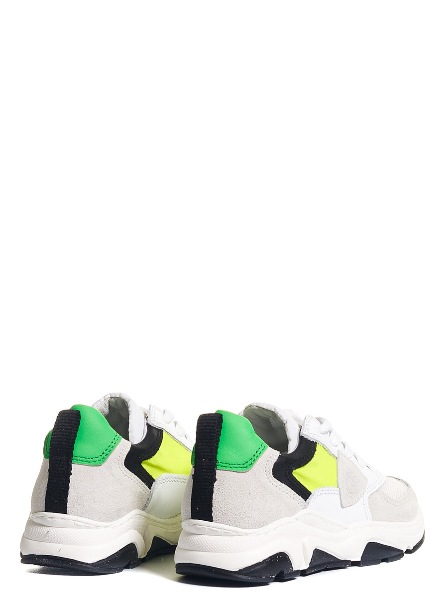 Sneakers eze lime blanc