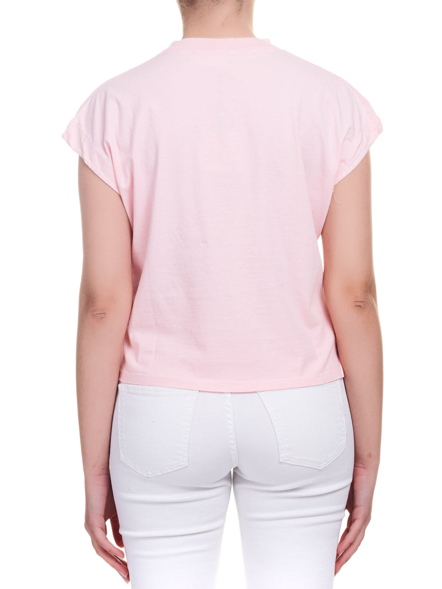 T-shirt rosa basic