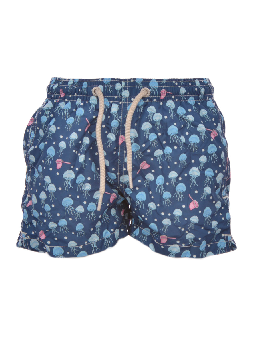 Costume boxer blu stampa Trap Squidly