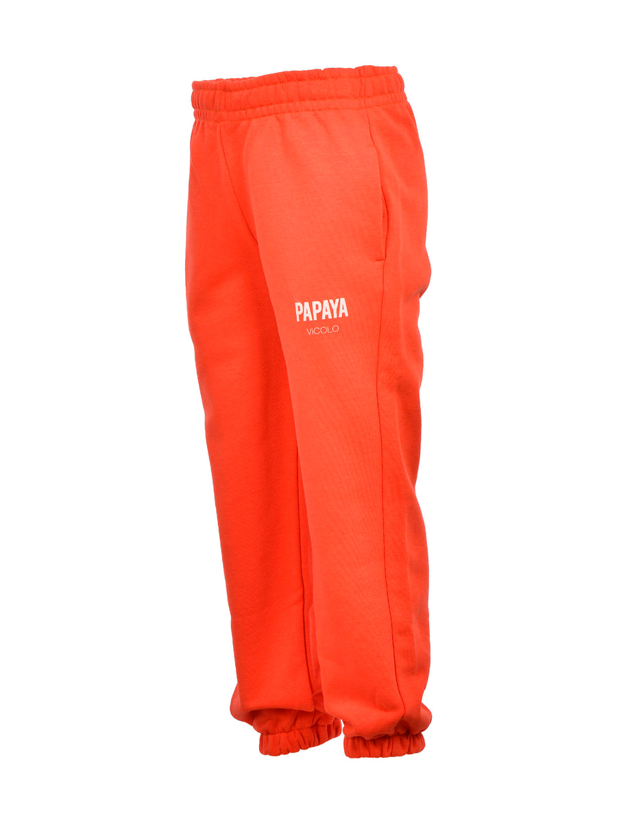 Pantalone tuta papaya