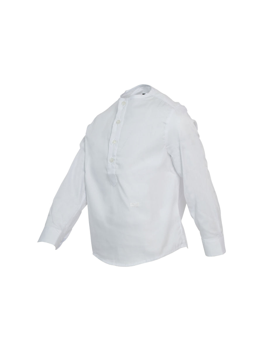Camicia serafino bianca