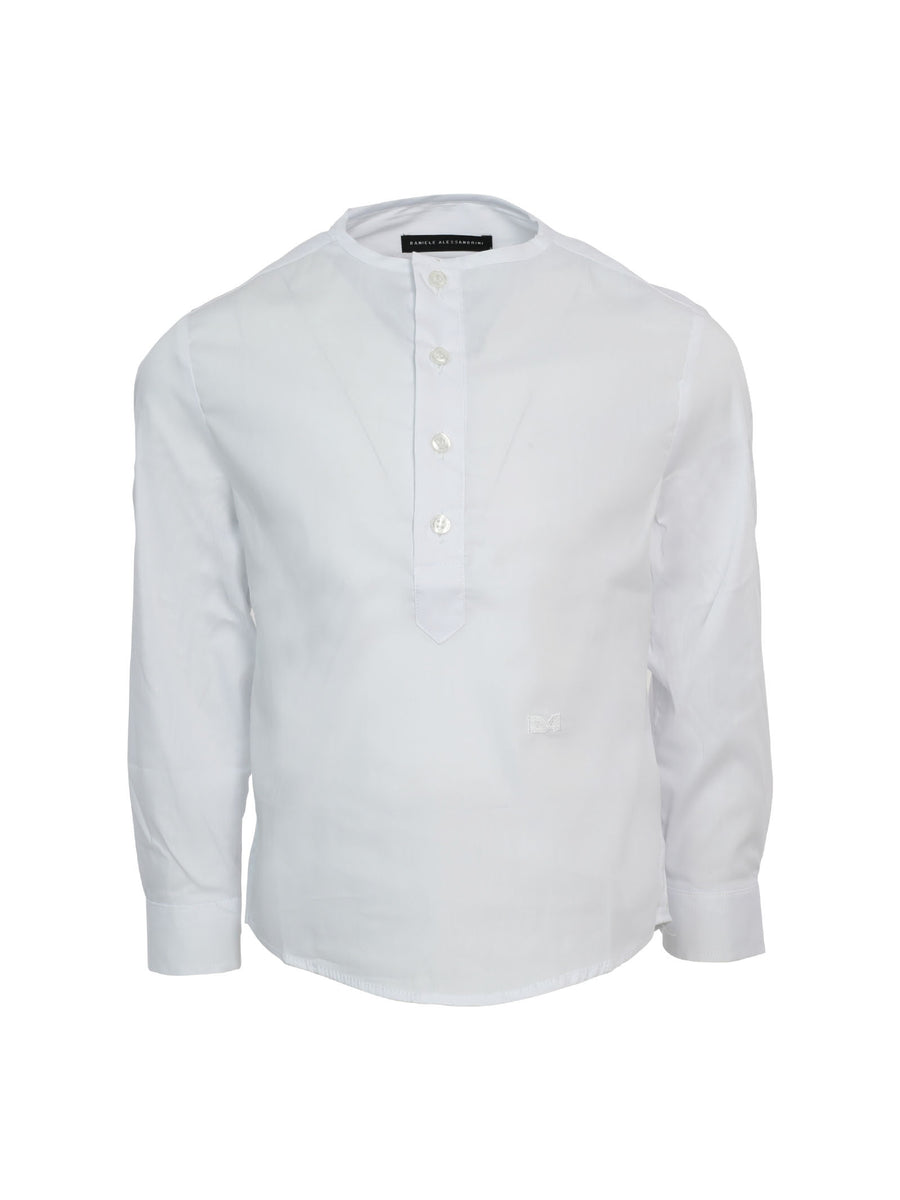 Camicia serafino bianca