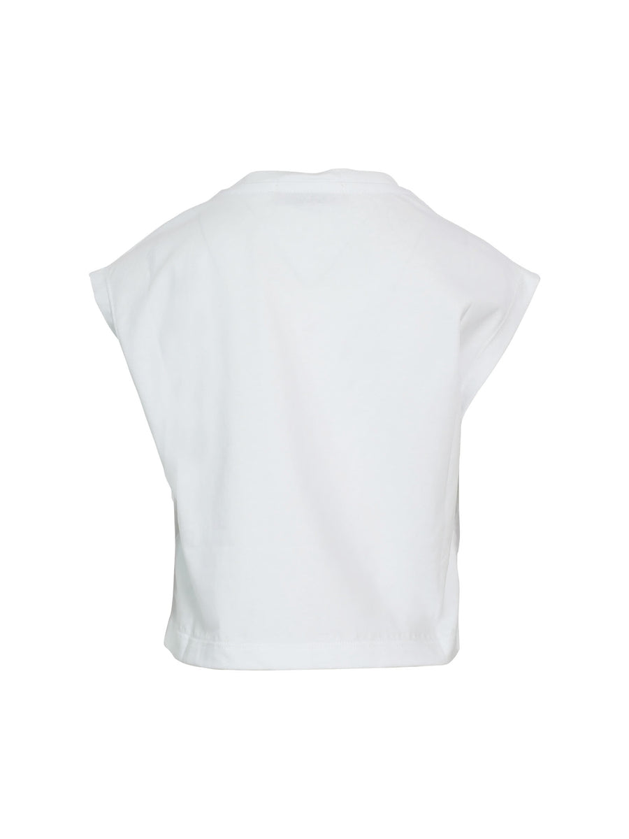 T-shirt bianca giromanica