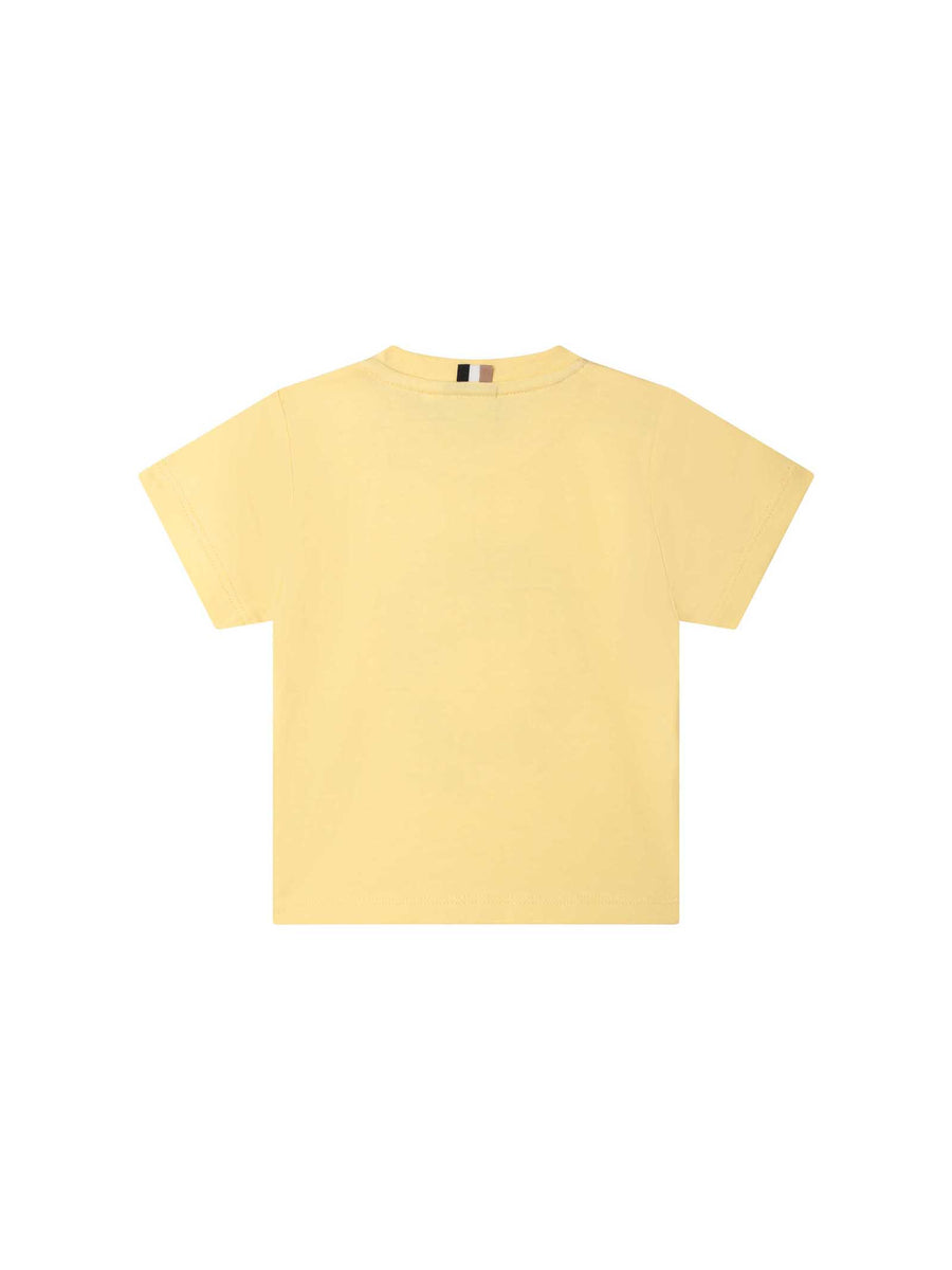 T-shirt gialla tennis club