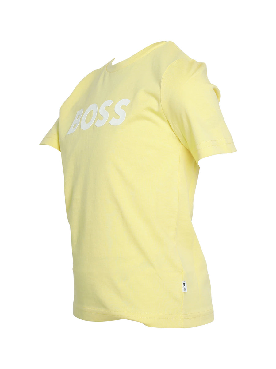 T-shirt basic gialla