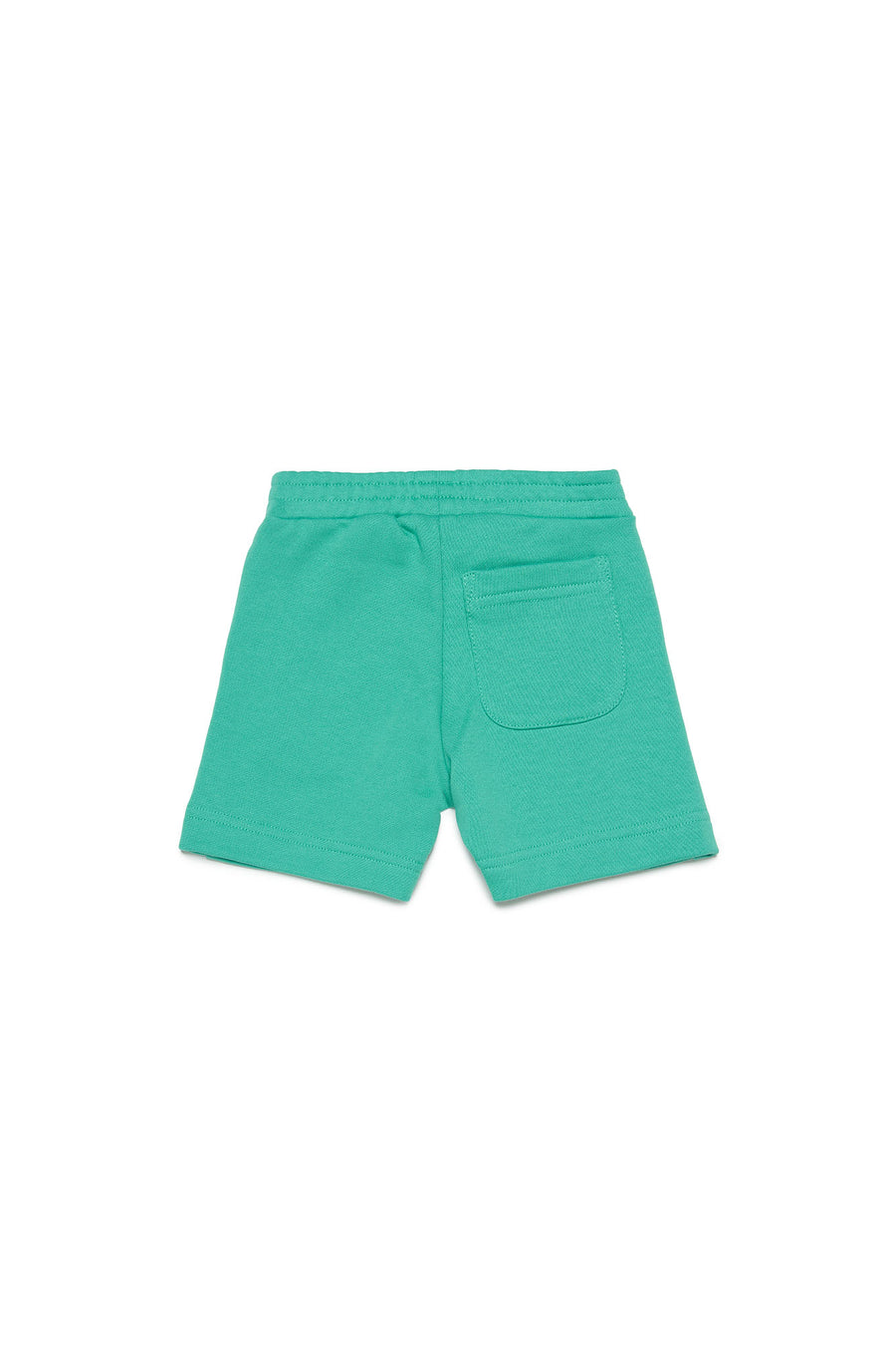 Shorts tuta verde con stampa