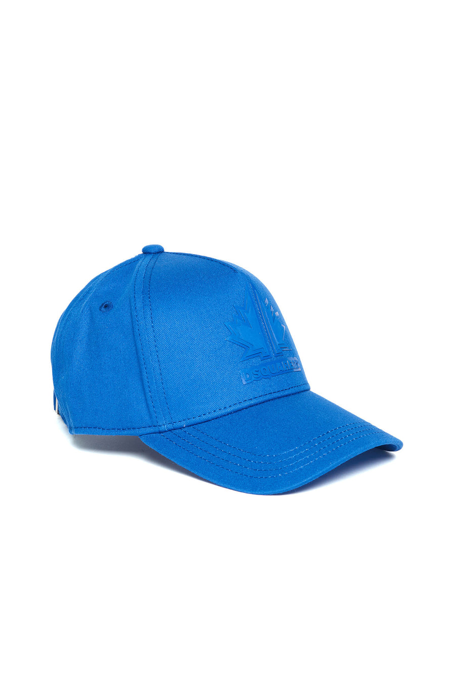 Cappello blu elettrico con patch logo