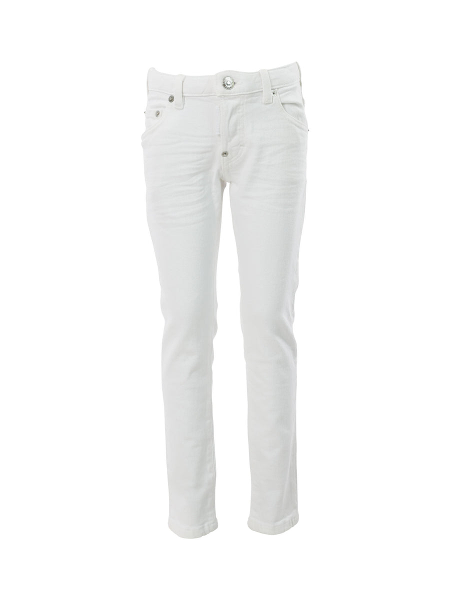 Jeans denim bianco