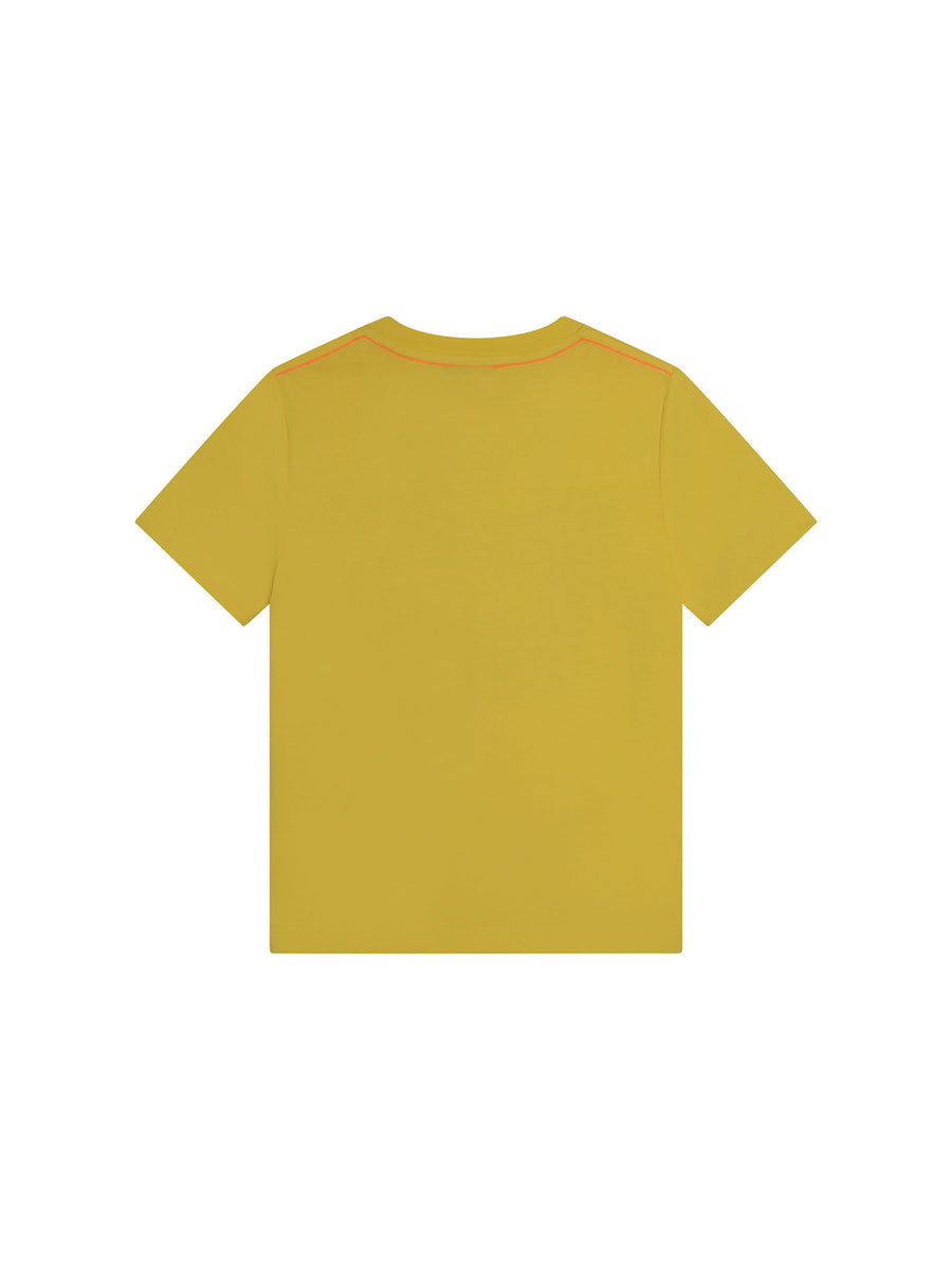 T-shirt gialla tropical